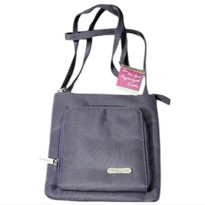 NWT Travelon Dark Purple Crossbody Bag